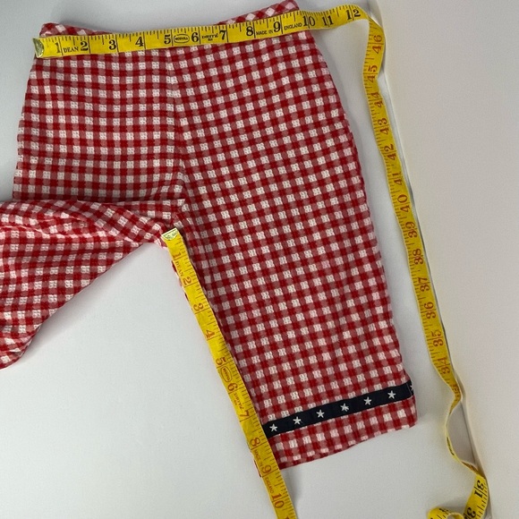 Cottontail Originals Girls Gingham Wrap Halter Top Crop Pants USA Vintage 4T - Picture 14 of 14